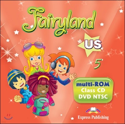 Fairyland Us 5 Multi Rom (Class Cd / Dvd Ntsc)