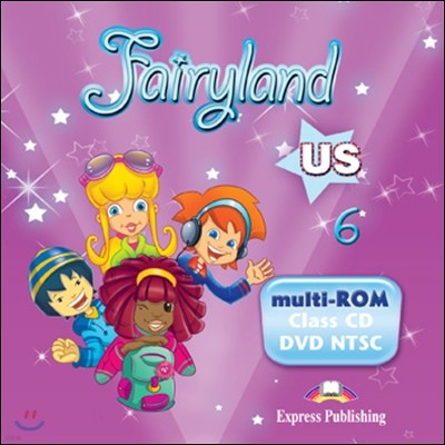 Fairyland Us 6 Multi Rom (Class Cd/Dvd Ntsc)