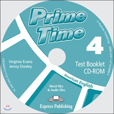 Prime Time 4 American English Test Booklet Cd-Rom