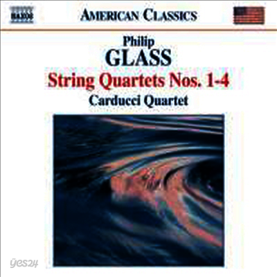 글래스 : 현악 사중주 1-4번 (Glass : String Quartets Nos. 1-4)(CD) - Carducci String Quartet