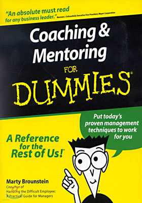 Coaching and Mentoring For Dummies