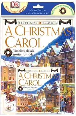 Dk Classics : A Christmas Carol (Book & CD)