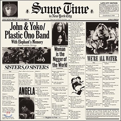 John Lennon & Ono Yoko - Sometime In New York City (Back To Black Series)
