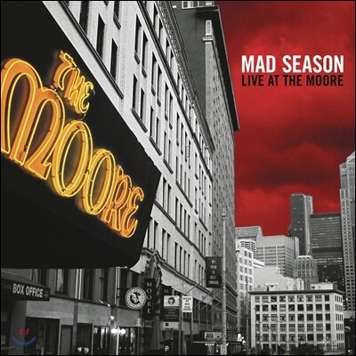 Mad Season — Live At The Moore 앨범 커버