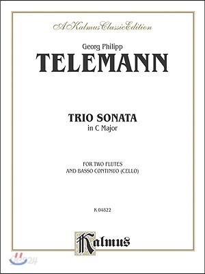 Trio Sonata in C Major: With Piano, Score & Parts