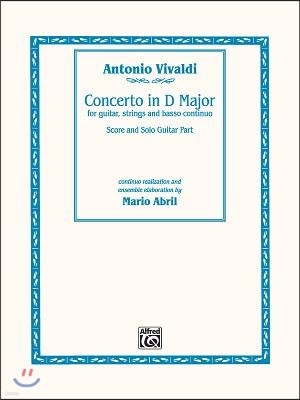 Concerto in D Major: Score & Part