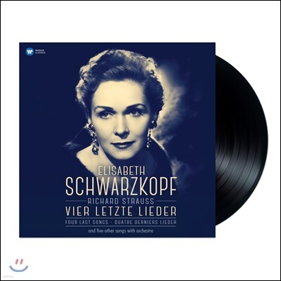 Elisabeth Schwarzkopf, George Szell, Radio Symphonie-Orchester Berlin — Elisabeth Schwarzkopf 슈트라우스: 4개의 마지막 노래 - 엘리자베스 슈바르츠코프 (Richard Strauss: Vier letzte Lieder) 앨범 커버