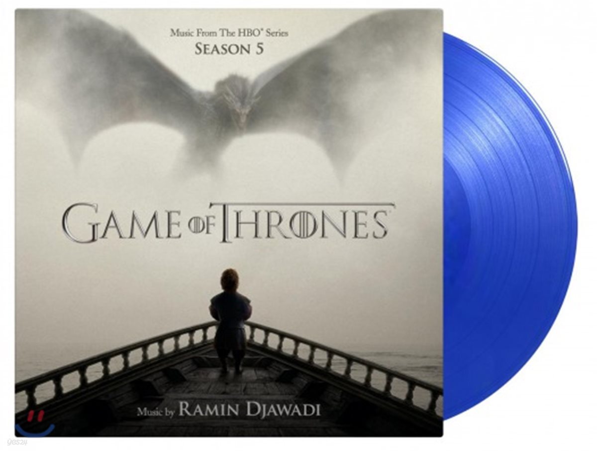 왕좌의 게임 시즌 5 드라마 음악 (Game Of Thrones 5 OST) [투명 블루 컬러 LP]