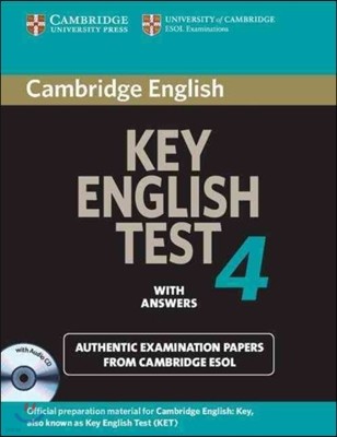 Cambridge Key English Test 4 Self Study Pack: Level 4 (KET Practice Tests)