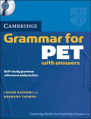 Cambridge Grammar for PET Book with Answers and Audio CD