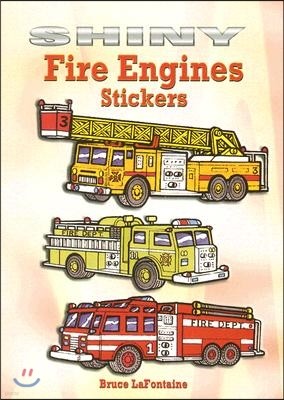 Shiny Fire Engines Stickers