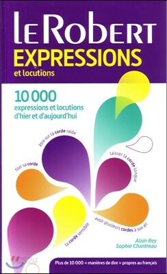 Le Robert Expressions et locutions