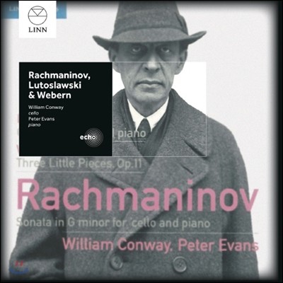 William Conway 帶ϳ / 佽꽺Ű / : ÿο ǾƳ븦  ҳŸ (Rachmaninoff / Lutostawski / Webern: Works for Cello & Piano)