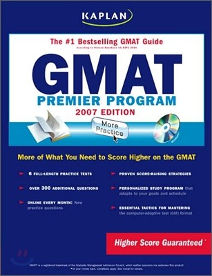 Kaplan GMAT Premier Program with CD-Rom : 2007 Edition