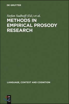 Methods in Empirical Prosody Research