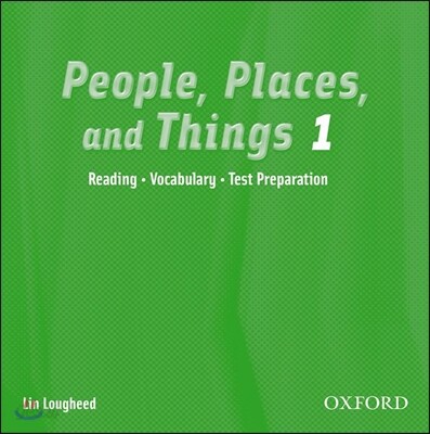 People, Places, And Things 1 : Audio CD