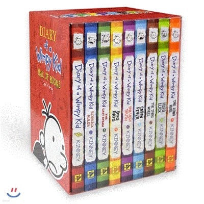 Diary of a Wimpy Kid 1-9권 Box 세트