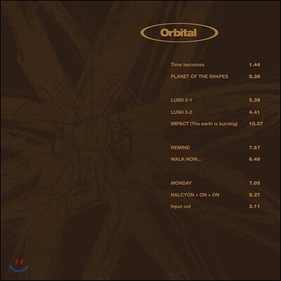 Orbital — Orbital 2 (Brown Cover) 앨범 커버