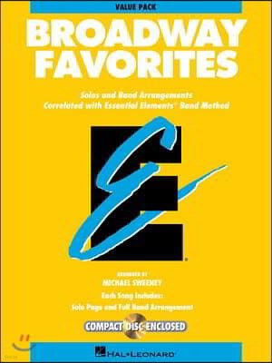 Essential Elements Broadway Favorites: Value Pack (37 Part Books with Conductor Score and CD)