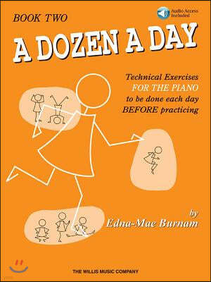 A Dozen a Day Book 2 - Book/Online Audio [With CD (Audio)]