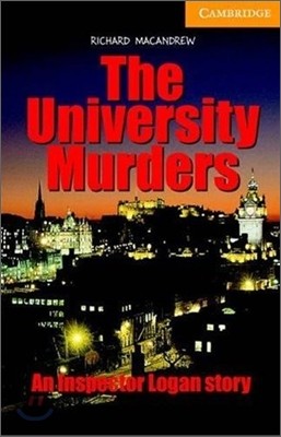 Cambridge English Readers Level 4 : The University Murders (Book & CD)