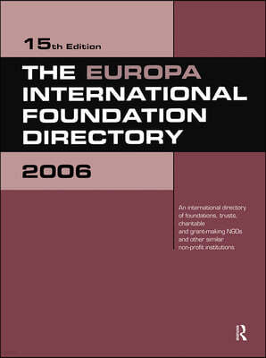 Europa International Foundation Directory 2006