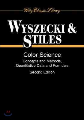 Color Science: Concepts and Methods, Quantitative Data and Formulae
