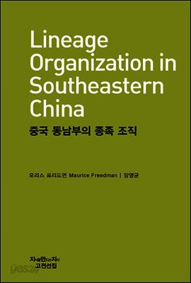 중국 동남부의 종족 조직 - 지식을만드는지식 고전선집