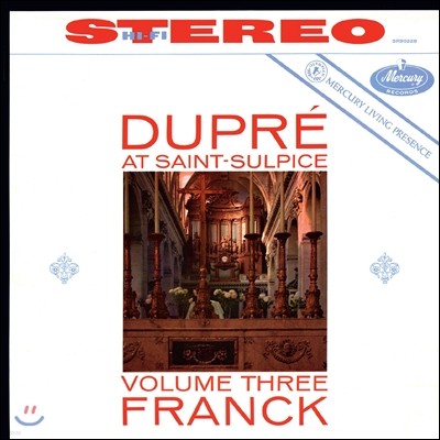 Marcel Dupre ǽ 3 - ũ:   ǰ Op.17, Ľ Op.19 No.4 (Saint-Sulpice Vol.3 - Franck)