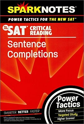 [Spark Notes] SAT Critical Reading : Sentence Completions