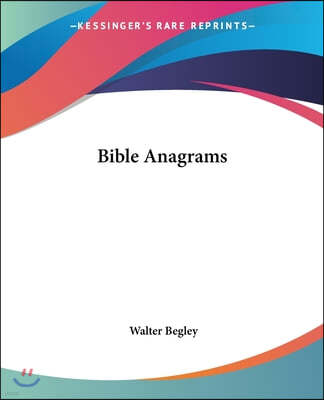 Bible Anagrams