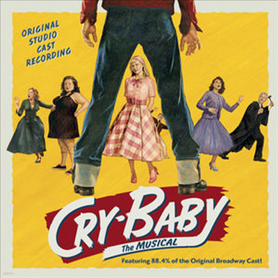 James Snyder/Elizabeth Stanley/Alli Mauzey - Cry-Baby ( ) (Musical)(Original Studio Cast Recording)(CD)