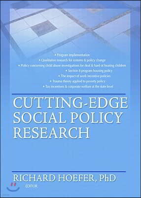 Cutting-Edge Social Policy Research