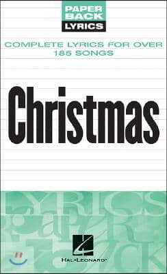 Christmas Lyrics: Paperback Lyrics