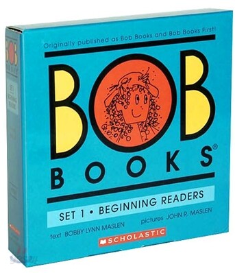 Bob Books - Set 1: Beginning Readers Box Set of 12 Paperbacks Decodable Phonics Books, Ages 4 and Up, Kindergarten (Stage 1: Starting to Read)