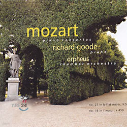 Mozart : Concertos No.27 & No.19 : Richard Goode