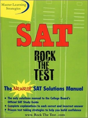The New SAT Solutions Manual to the College Board's Official Study Guide