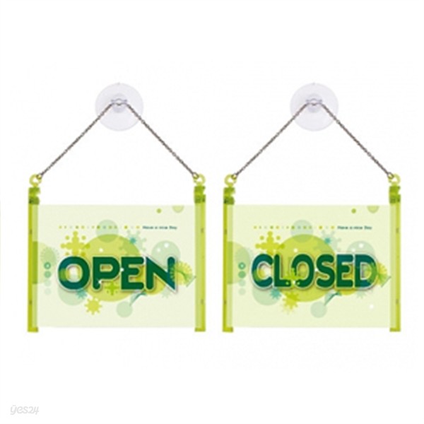 아트사인 OPEN-CLOSED (178x127mm)  1220  ar