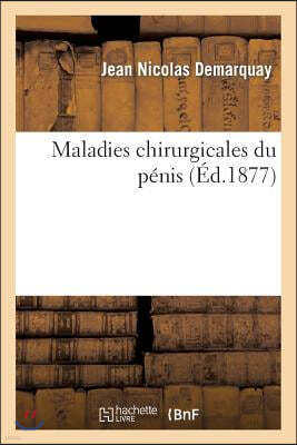 Maladies Chirurgicales Du Pénis