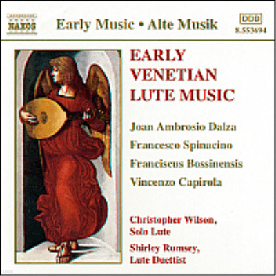 초기 베네치아의 류트 음악 (Early Venetian Lute Music)(CD) - Christopher Wilson