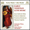 ʱ ġ Ʈ  (Early Venetian Lute Music)(CD) - Christopher Wilson