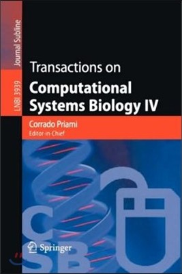 Transactions on Computational Systems Biology IV