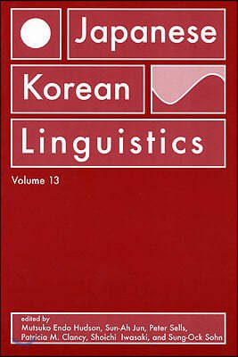 Japanese/Korean Linguistics, Volume 13