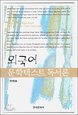 외국어 문학텍스트 독서론