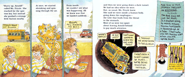 Magic School Bus Inside the Human Body : Book + Tape