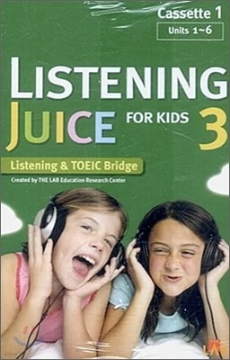 Listening Juice for Kids 3 : Audio Cassette