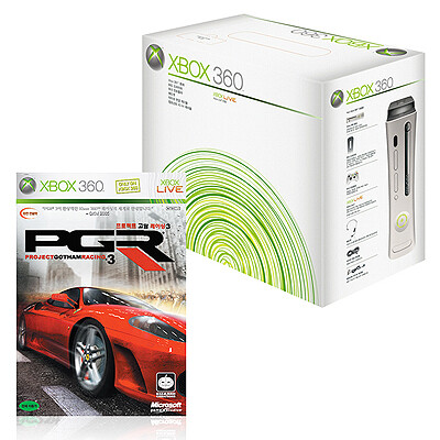 XBOX360 비디오 게임 시스템 + 프로젝트 고담 레이싱 3 (XBOX360)