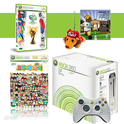 XBOX360 프로시스템+2006 FIFA 월드컵+모두의파티 (XBOX360)