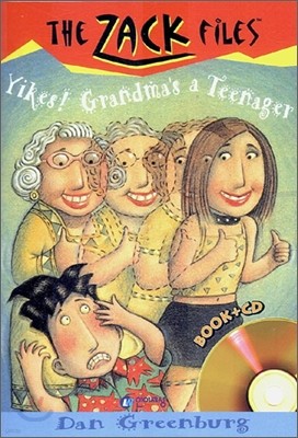 The Zack Files 17 : Yikes! Grandma's a Teenager (Book+CD)