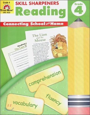 Skill Sharpeners: Reading, Grade 4 Workbook